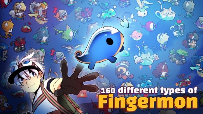 Barcode Fingermon Game Screenshot