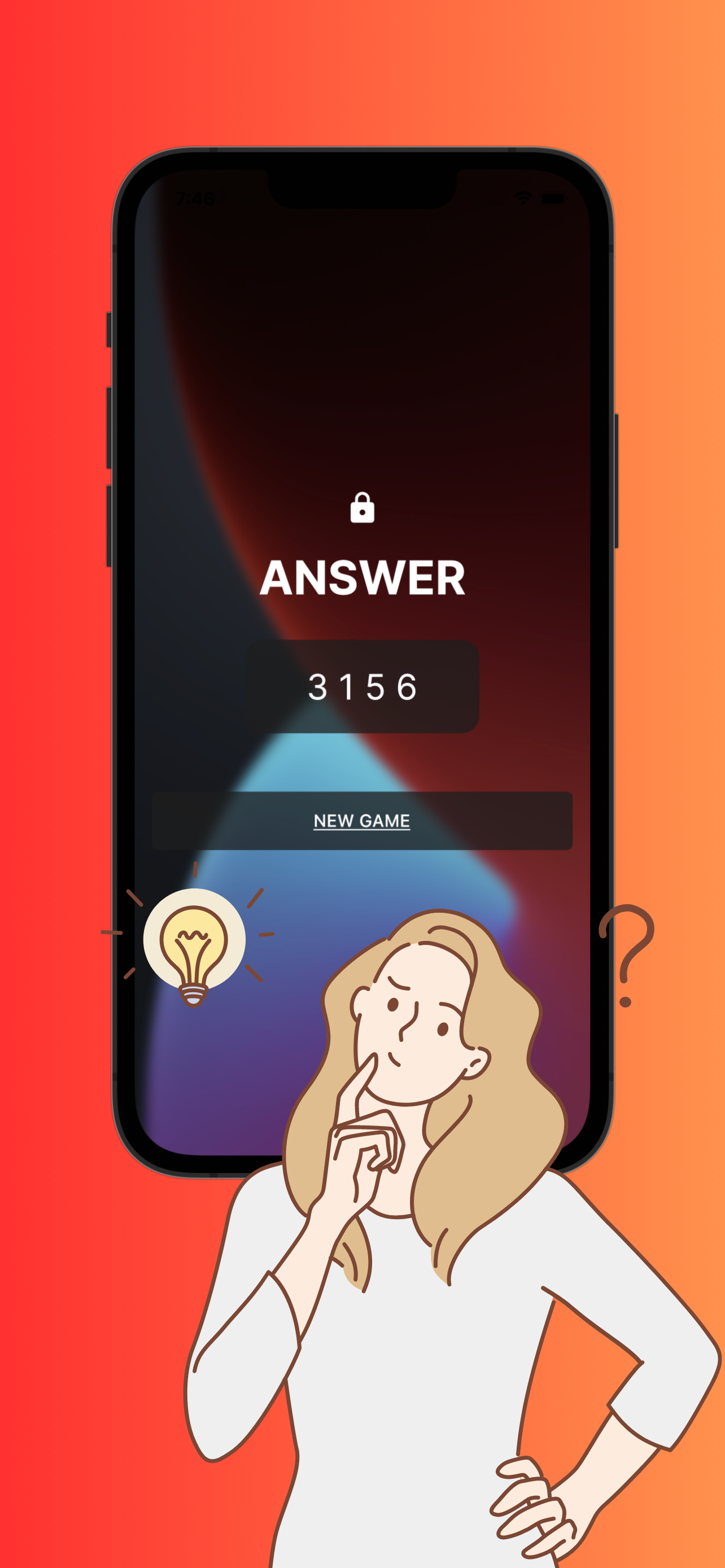 Screenshot of Passcode Hacking Game : Hacker