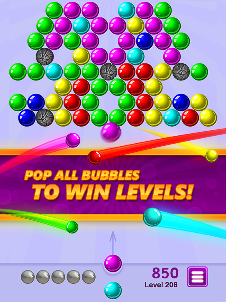 Bubble Shooter 2 - 600+ Levels Game Screenshot