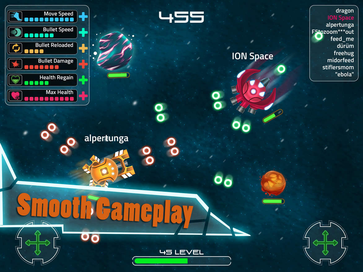 ION Space Game Screenshot