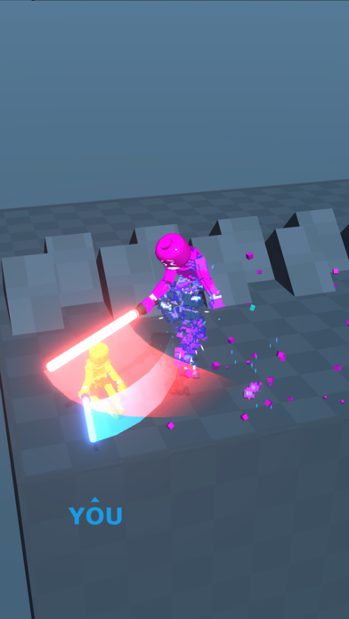 Block Gladiator 3D: sword duel Game Screenshot