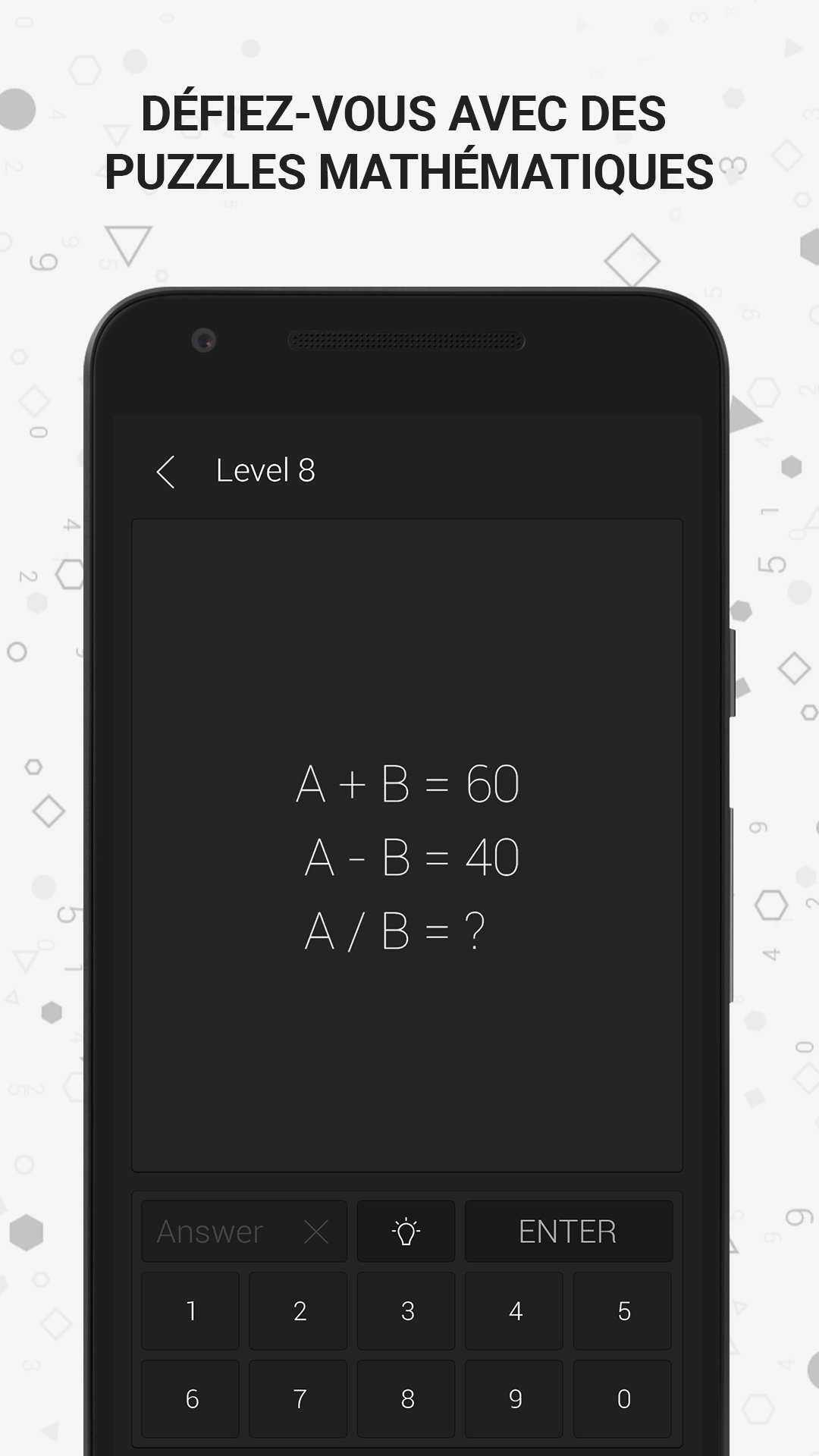 Screenshot 1 of Math | Jeux et casse-têtes 1.27