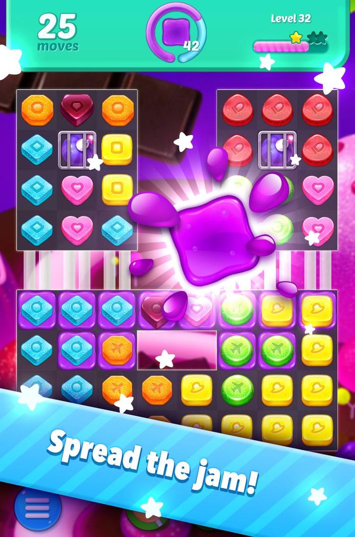 Gummy Blast: Tap-Match Puzzle ภาพหน้าจอเกม