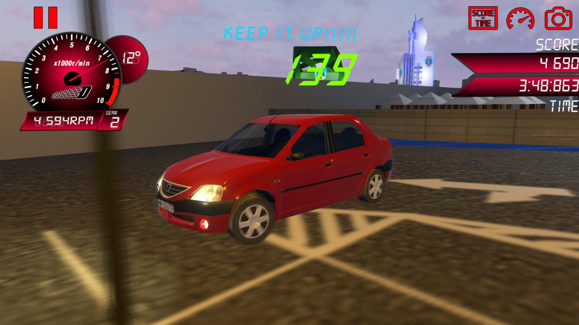 Transylvania Drift Game Screenshot