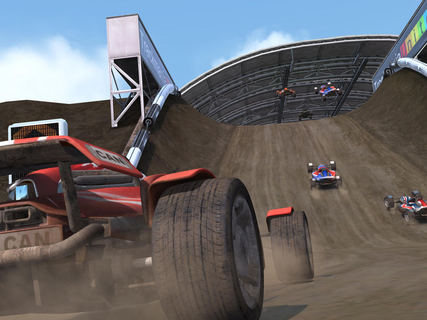 Screenshot of TrackMania Nations Forever