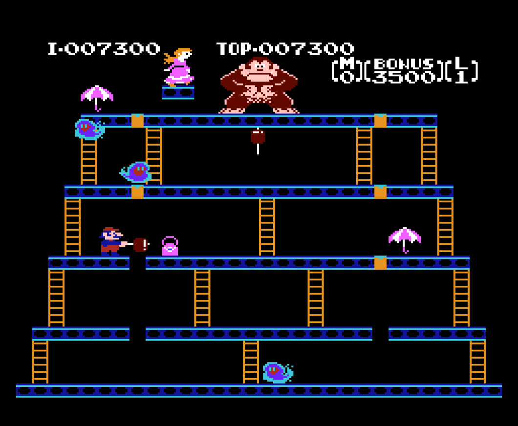 Monkey Kong Classics 게임 스크린샷