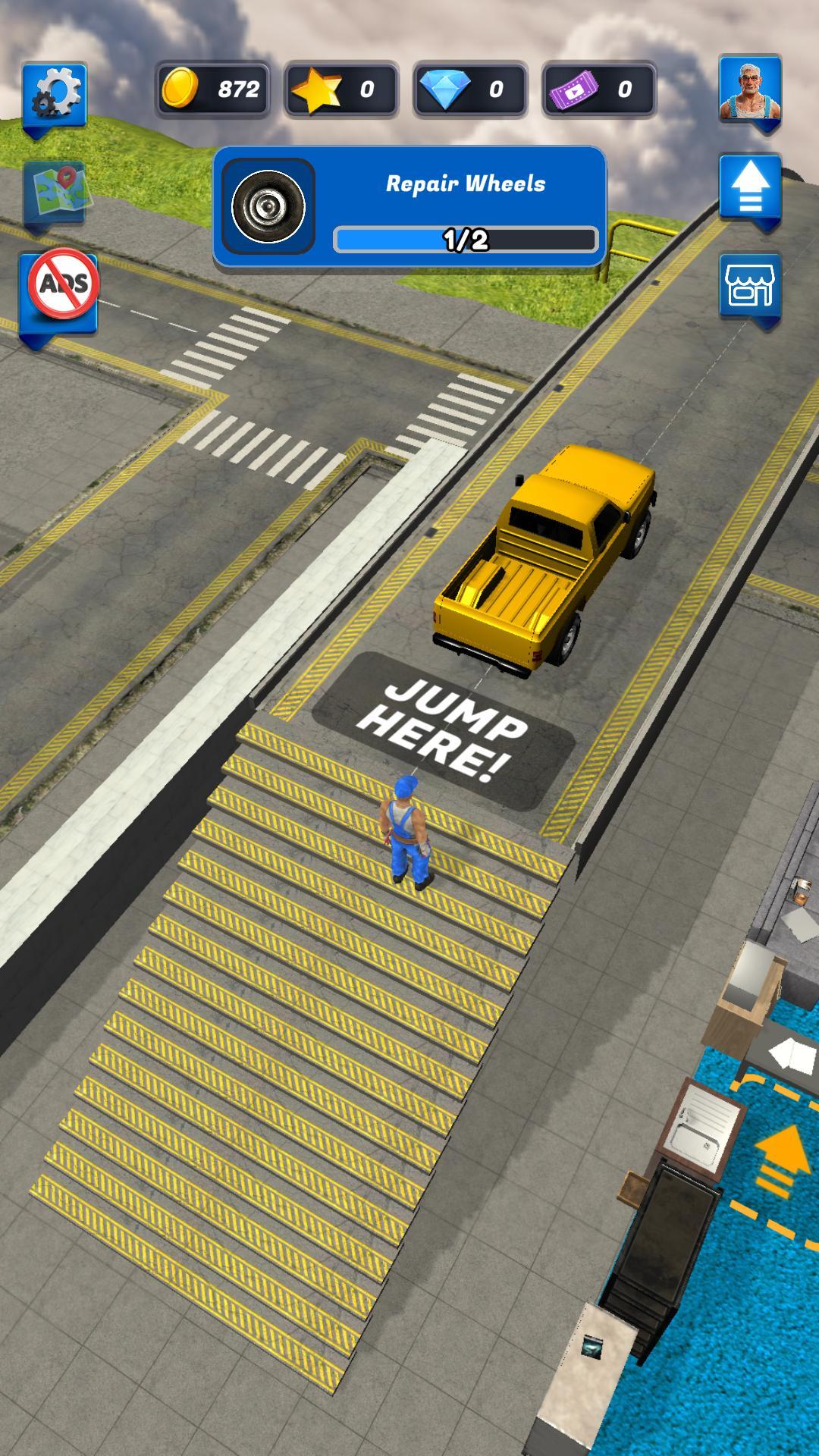 Car Jump Crash ゲームのスクリーンショット