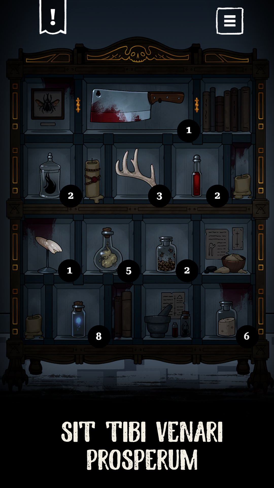 My Little Blood Cult *Spooky* Game Screenshot