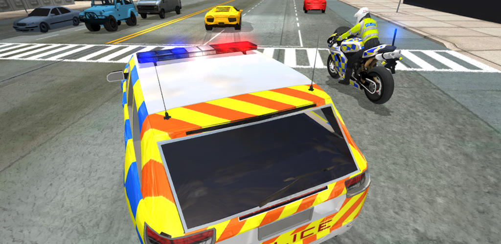 Banner of Conducción de coches de policía vs coches de carreras callejeros 1.10