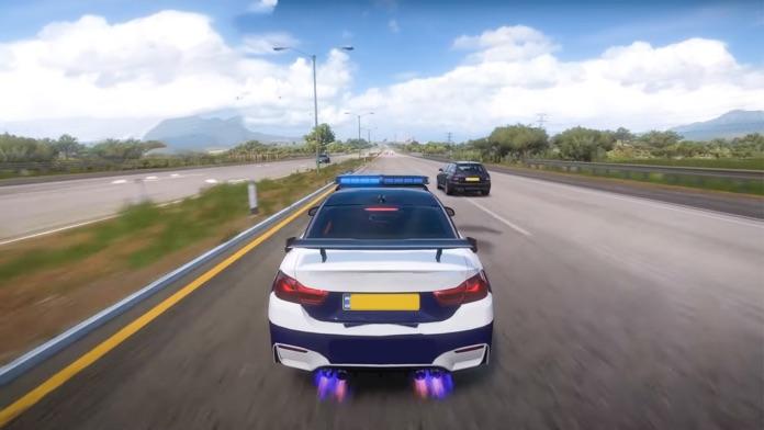 Police Car Driving Drift Games Game Screenshot