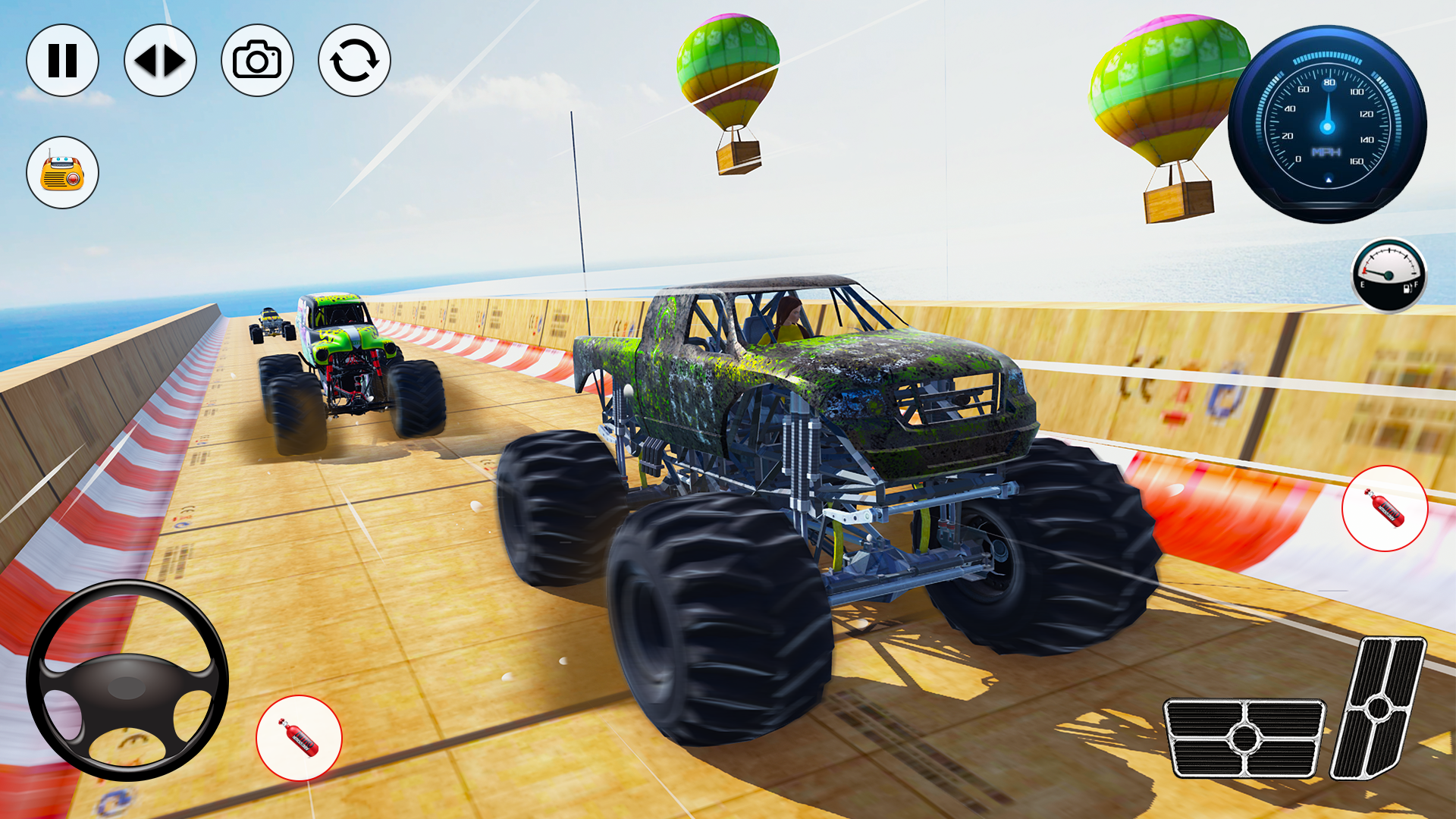 Download do APK de Monster Truck Mad Racing Game para Android