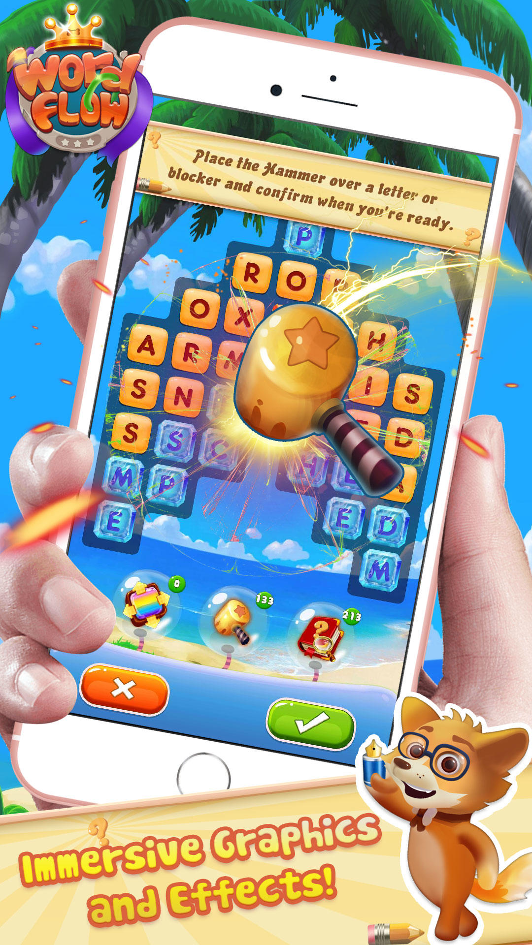 Cuplikan Layar Game Word Flow: Match&Word Game