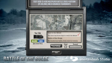Battle of the Bulge Game Screenshot