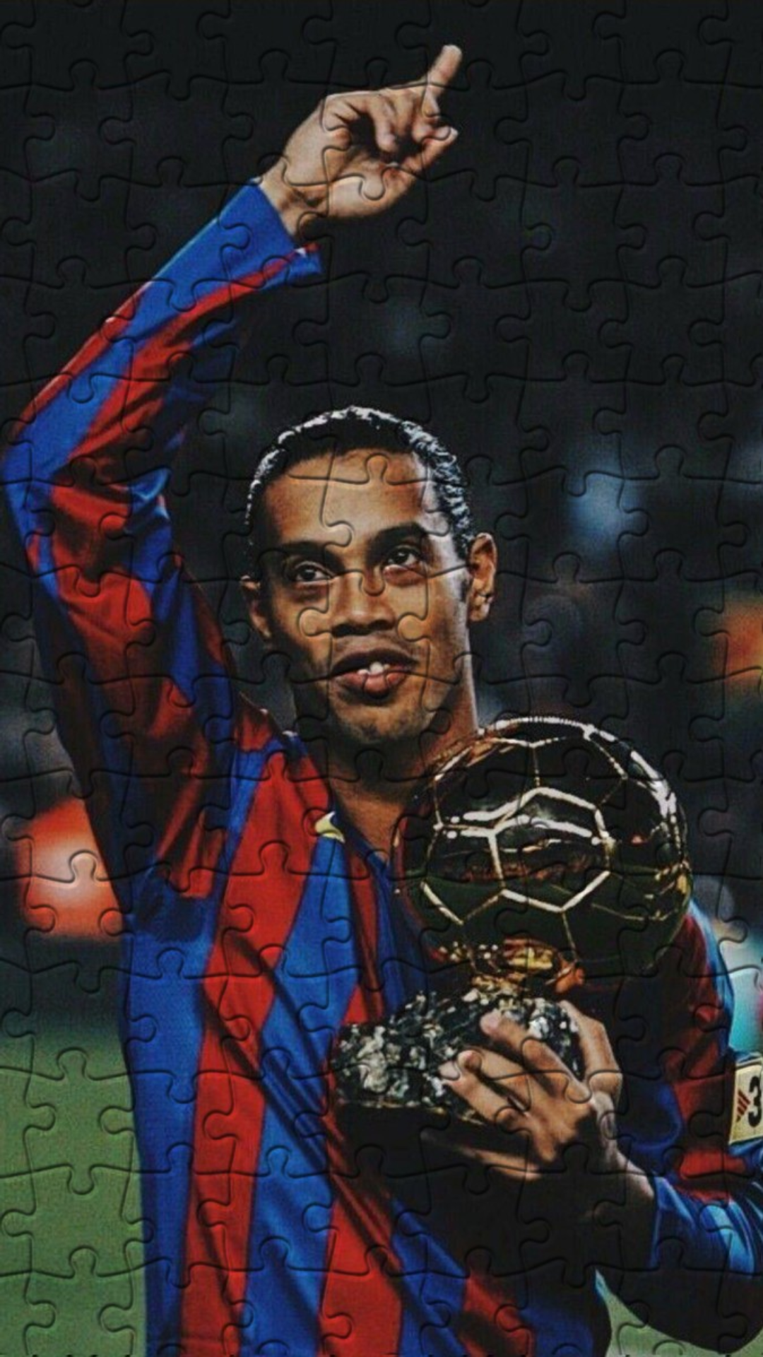 Ronaldinho Gaúcho Puzzles Game Screenshot