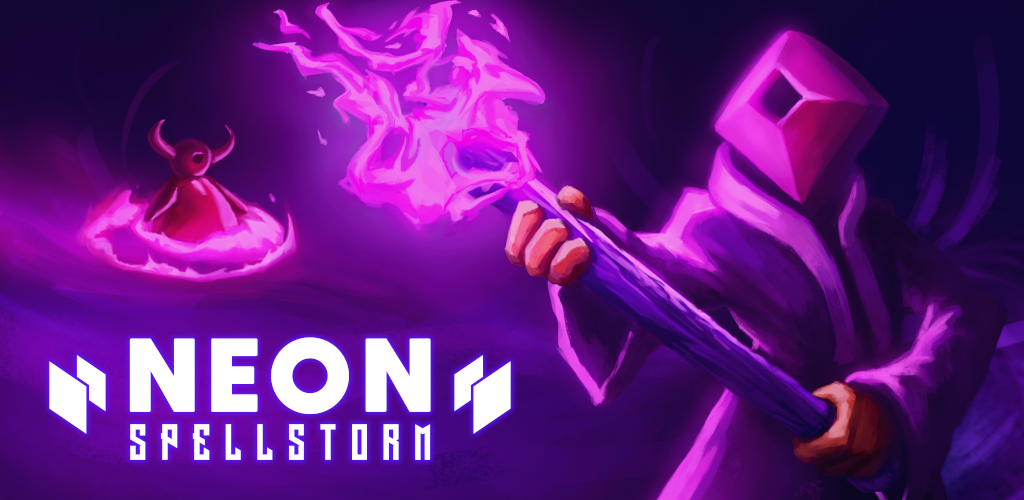 Neon Spellstorm screenshot