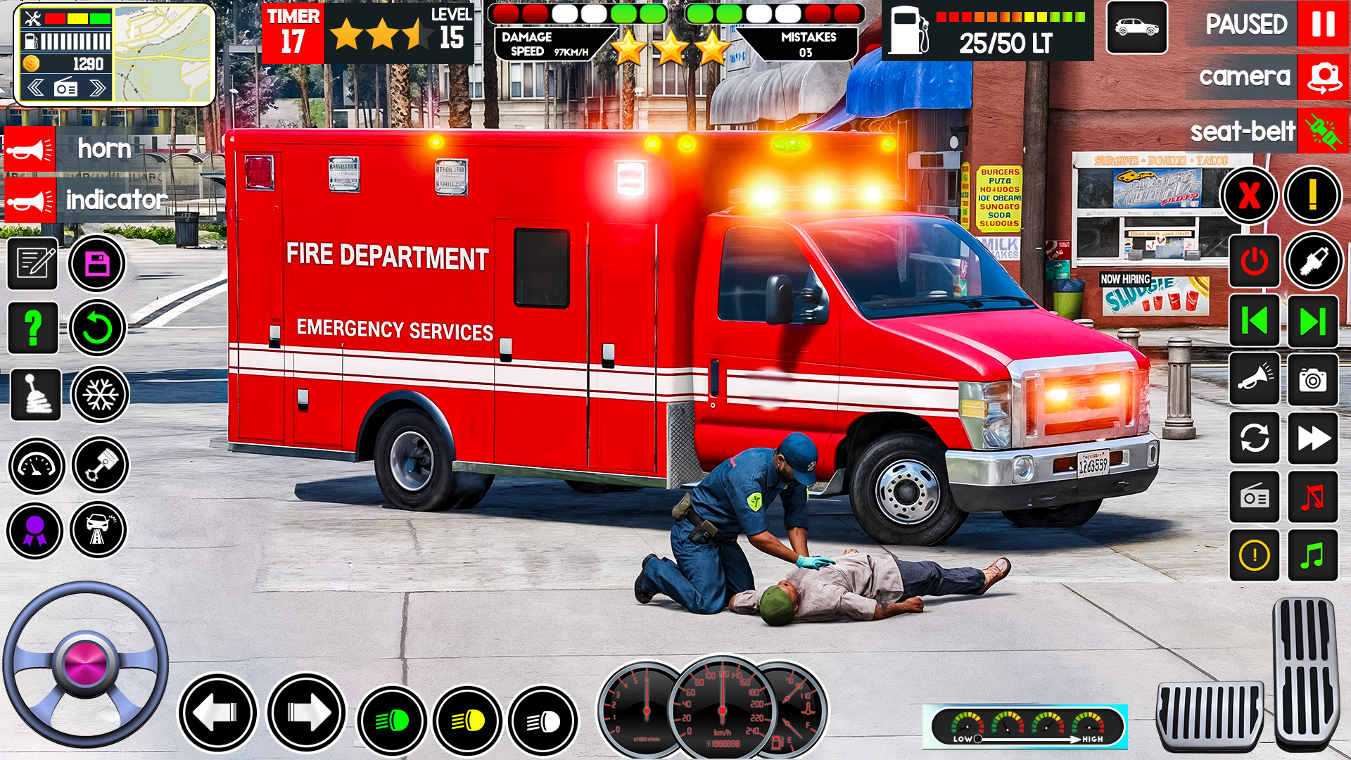 Human Rescue Simulator Game 3D Game Screenshot
