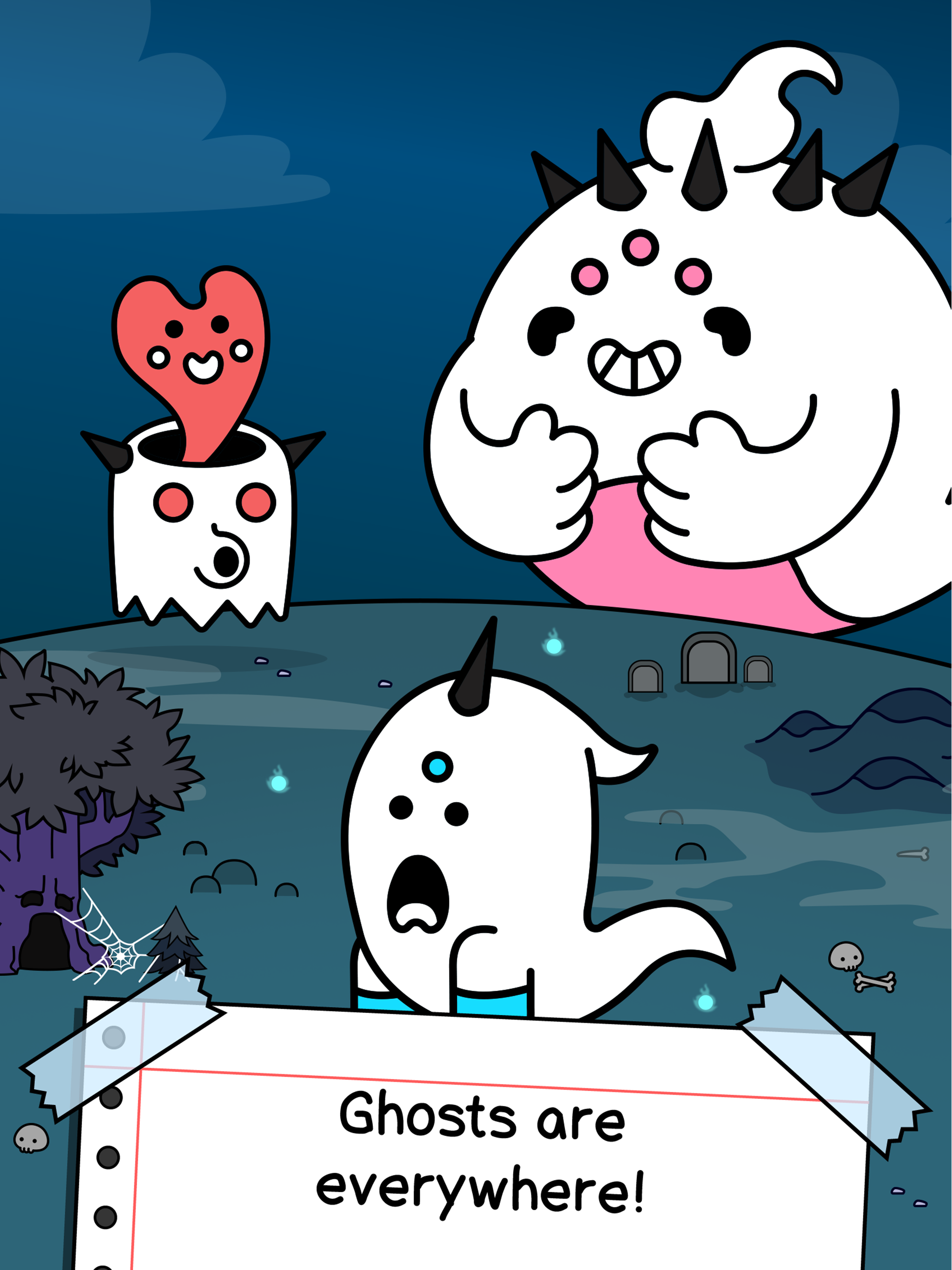 Ghost Evolution: Merge Spirits Game Screenshot