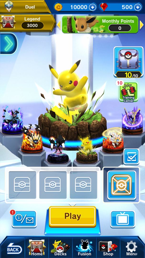 Screenshot of Pokémon Duel