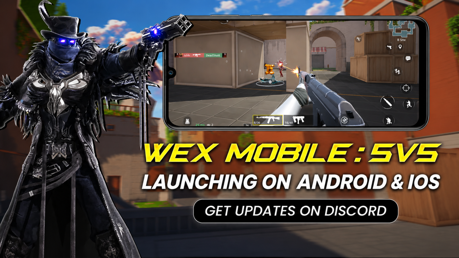 WEX: 5v5 Tactical FPS Shooter Game Screenshot