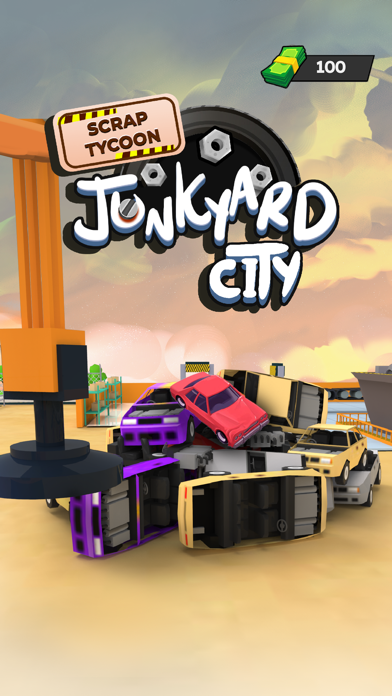 Captura de Tela do Jogo Junkyard City Scrap Tycoon