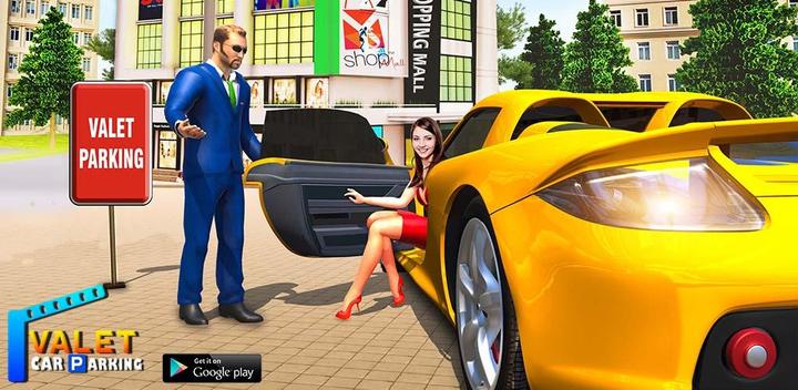 Banner of Shopping Mall Smart Taxi: Family Car Taxi Games 3