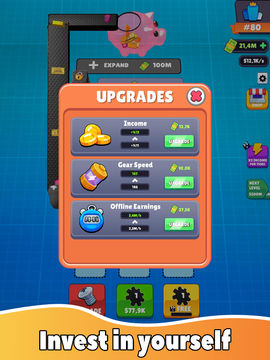 Gear Clicker Game Screenshot