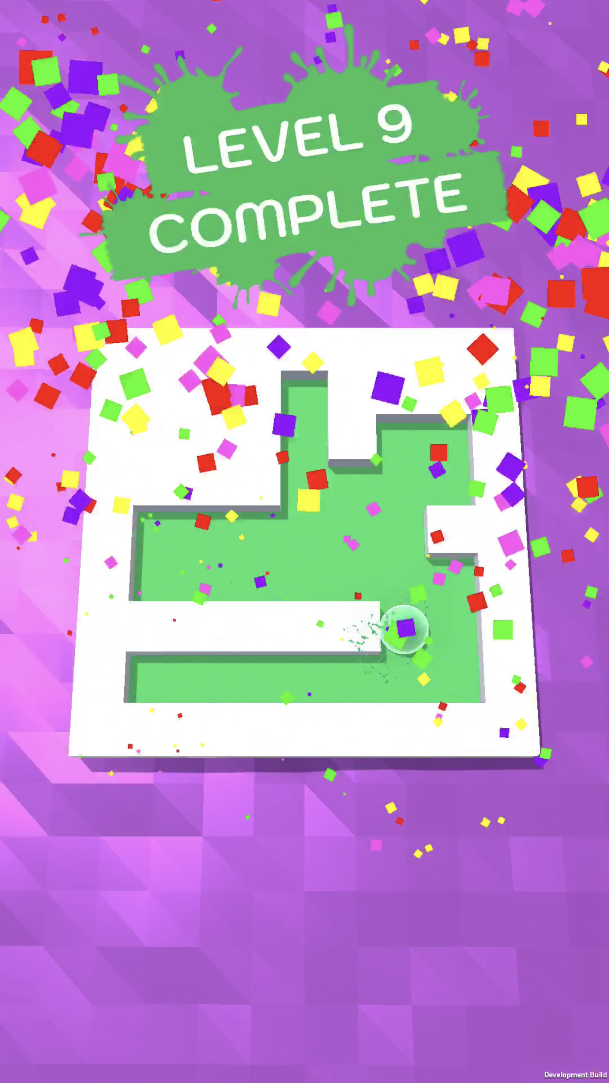 Roller Splat! Game Screenshot