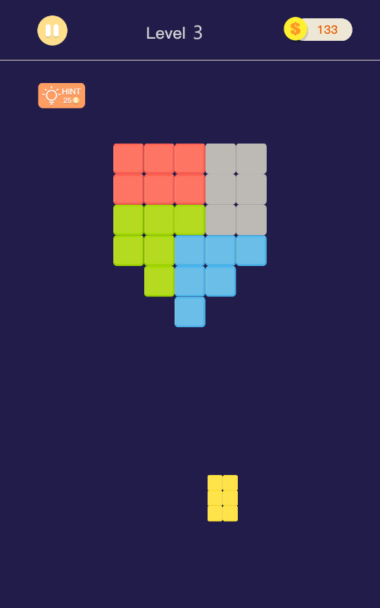 Puzzle King Plaza Game Screenshot