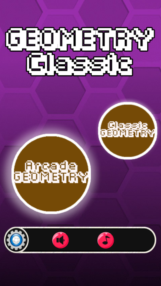 Screenshot of Geometry Dash Classic