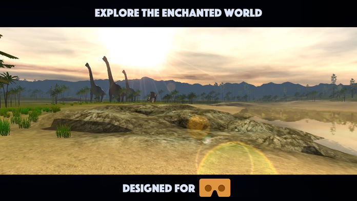 Jurassic VR - Google Cardboard screenshot game