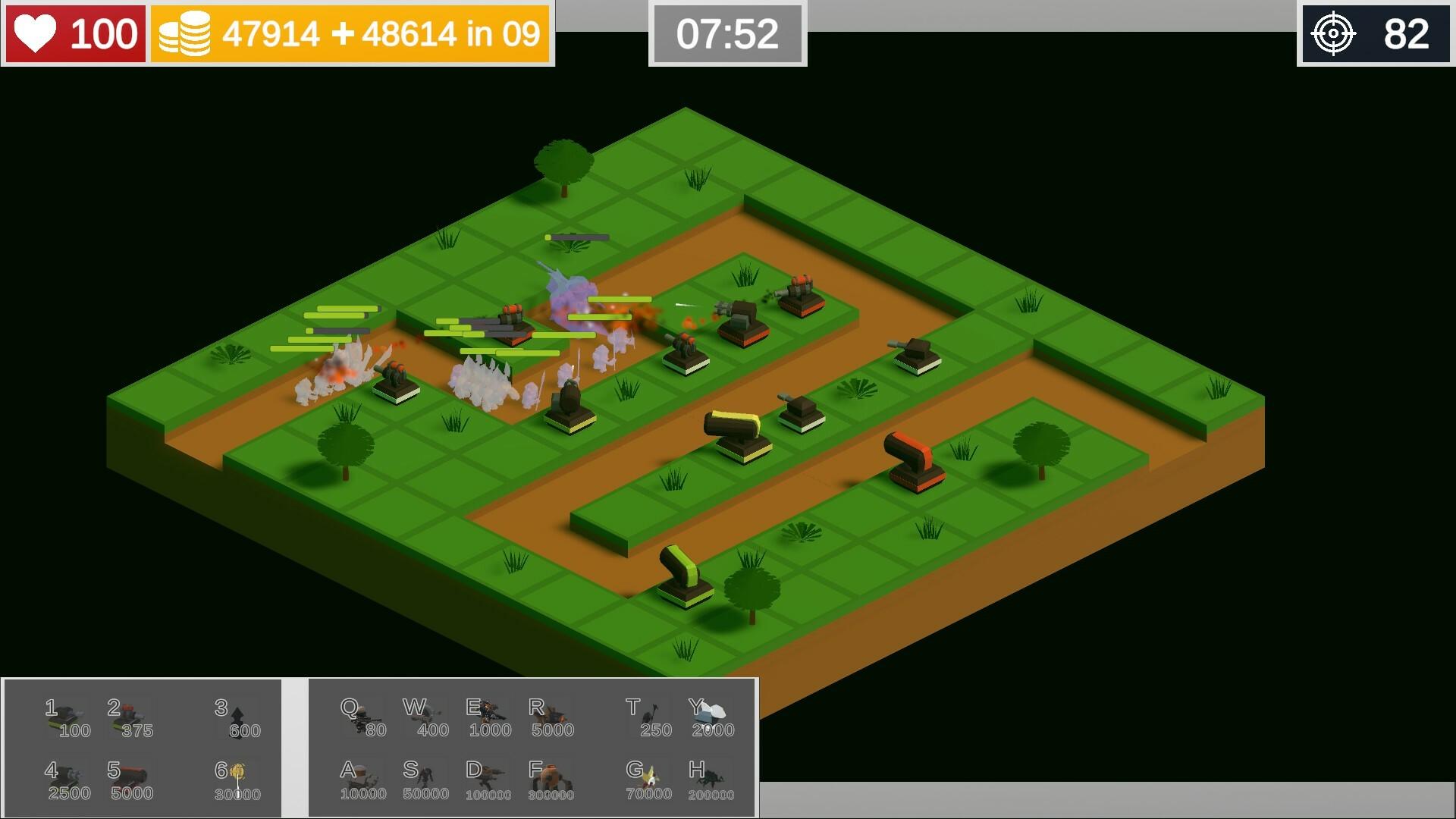 Screenshot 1 of Invaders Tower Defense dalam talian 