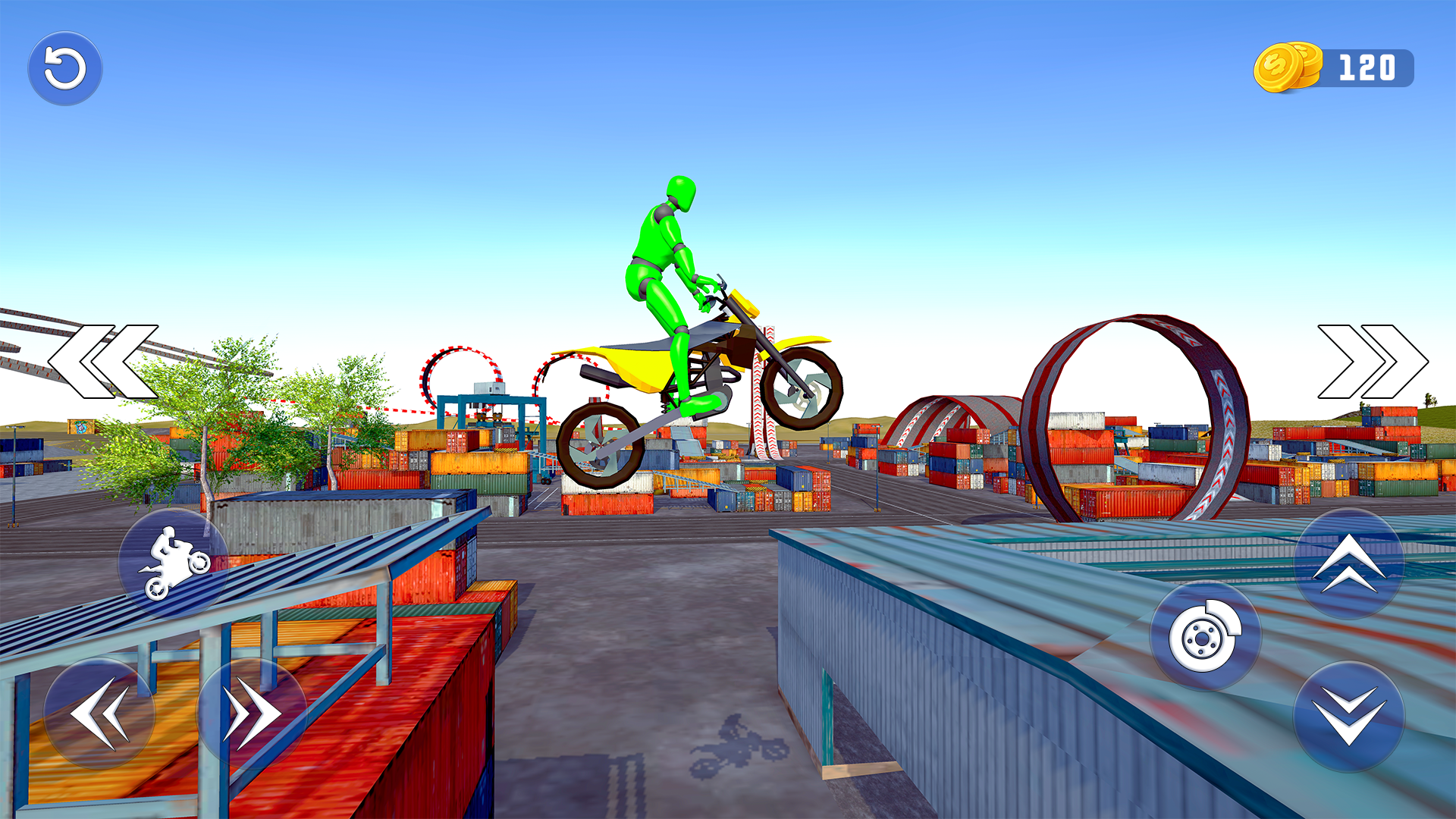 Real Bike Stunt Legend Game Screenshot