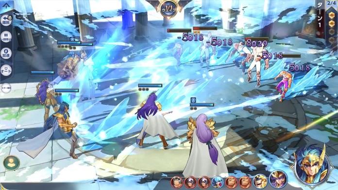 聖闘士星矢 ライジングコスモ Game Screenshot