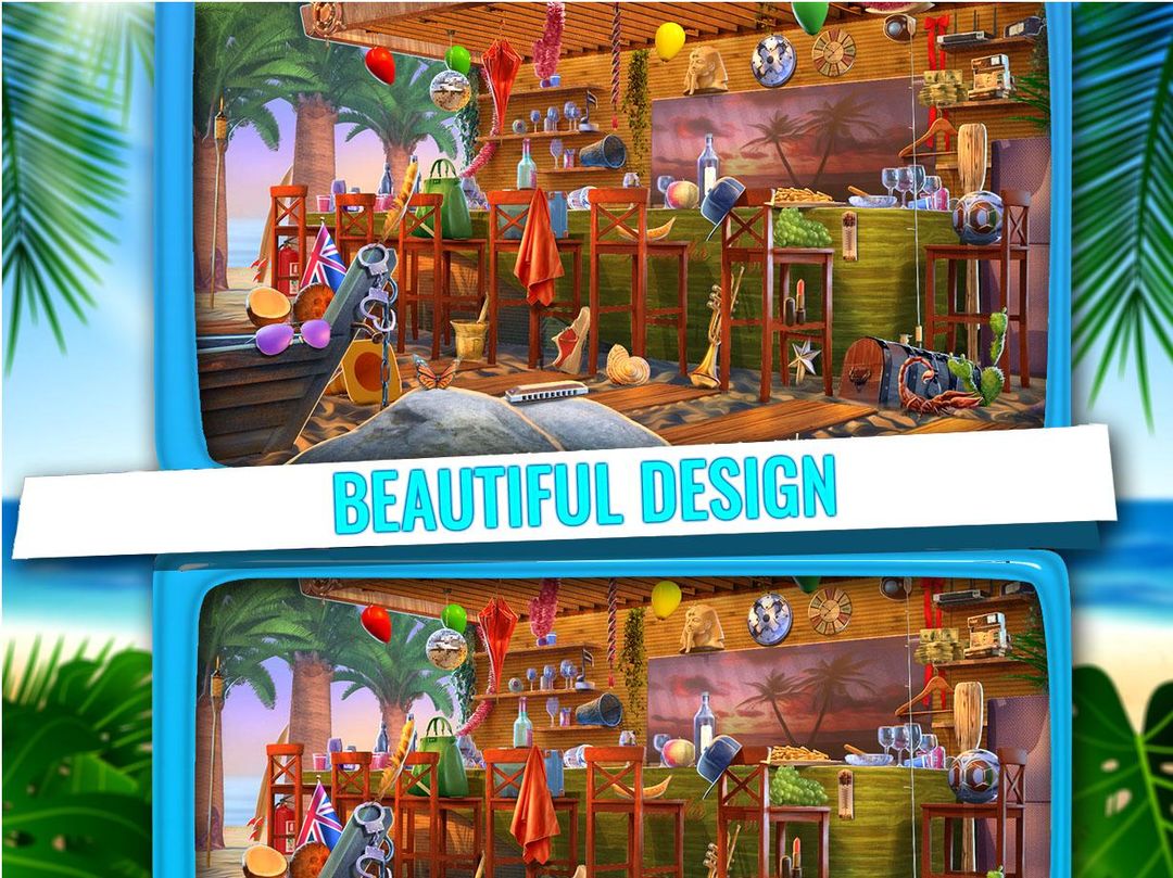 Screenshot of Find the Difference Summer Vacation Game