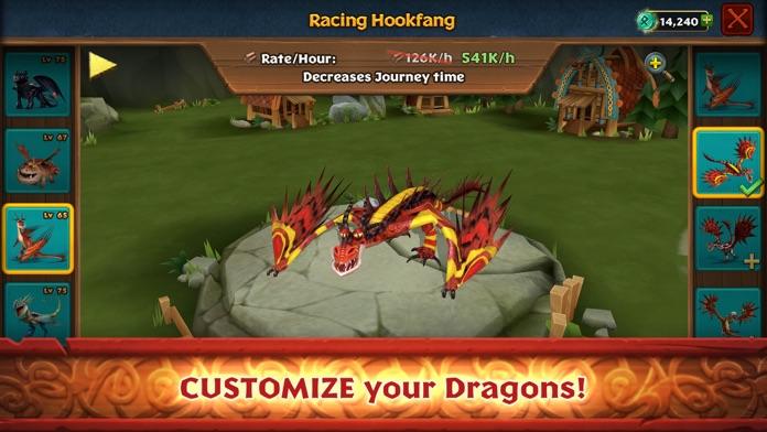 Dragons: Rise of Berk Game Screenshot