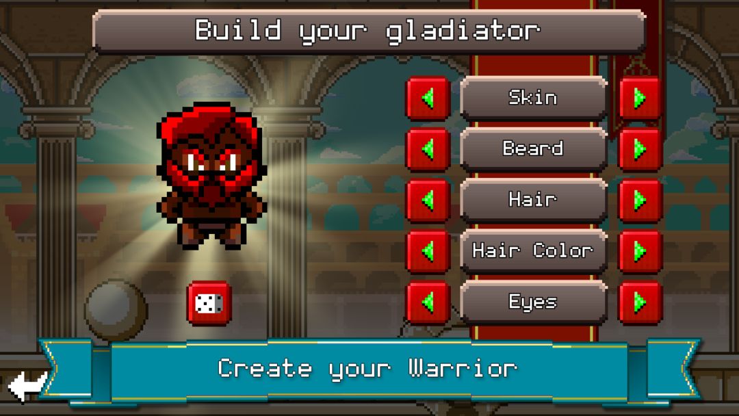 Gladiator Rising: Roguelike screenshot game