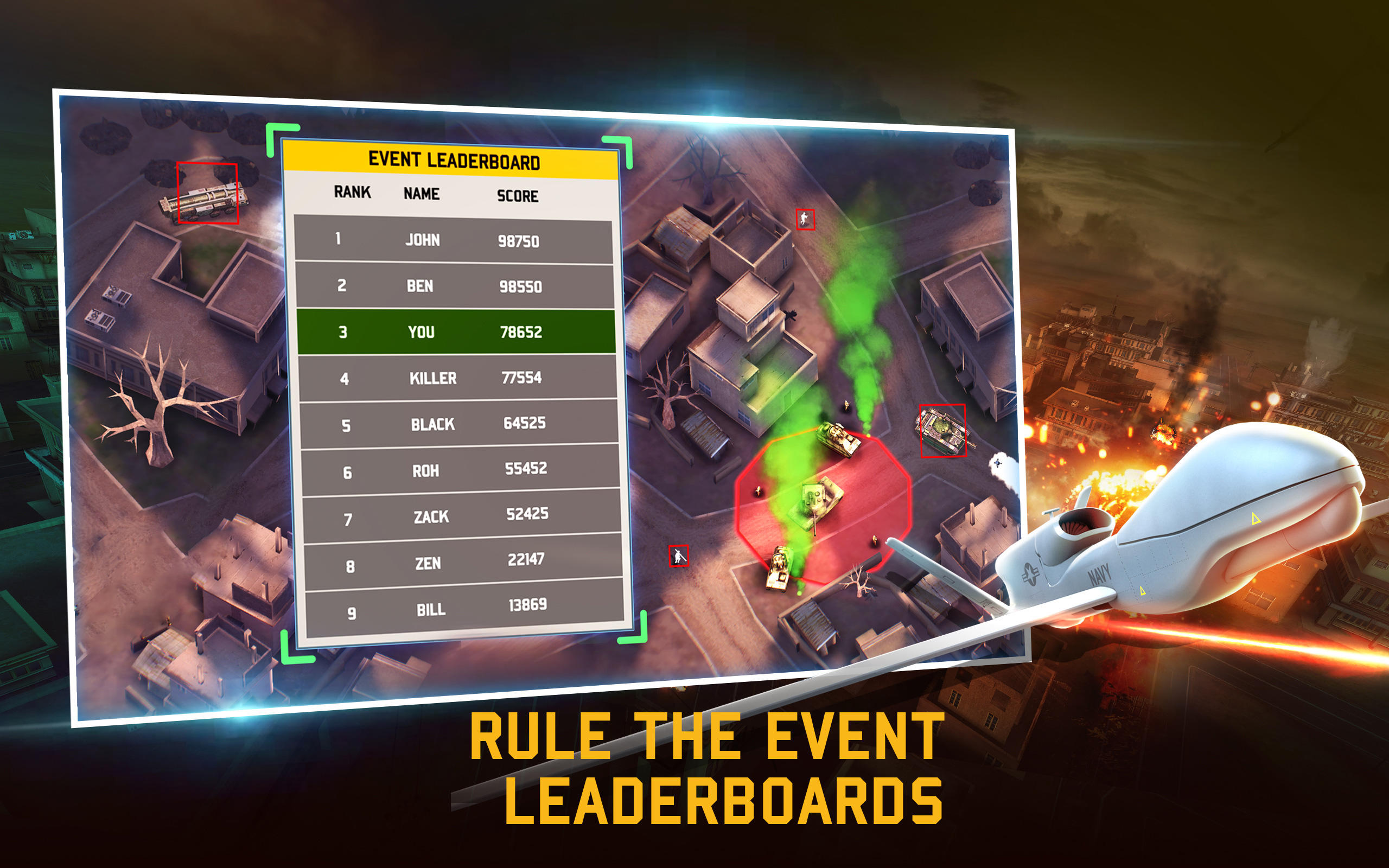 Скриншот игры Drone : Shadow Strike 3
