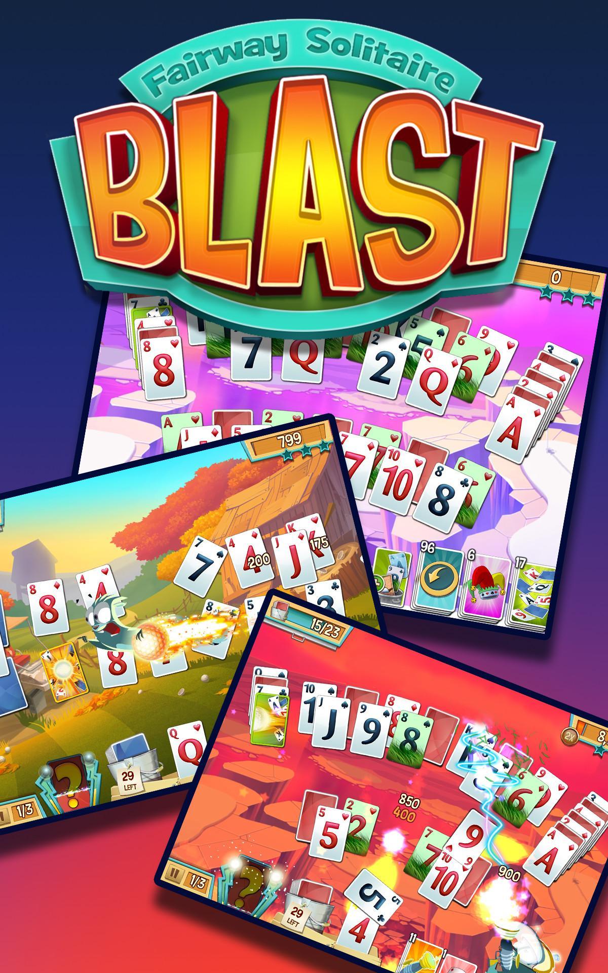 Скриншот игры Fairway Solitaire Blast