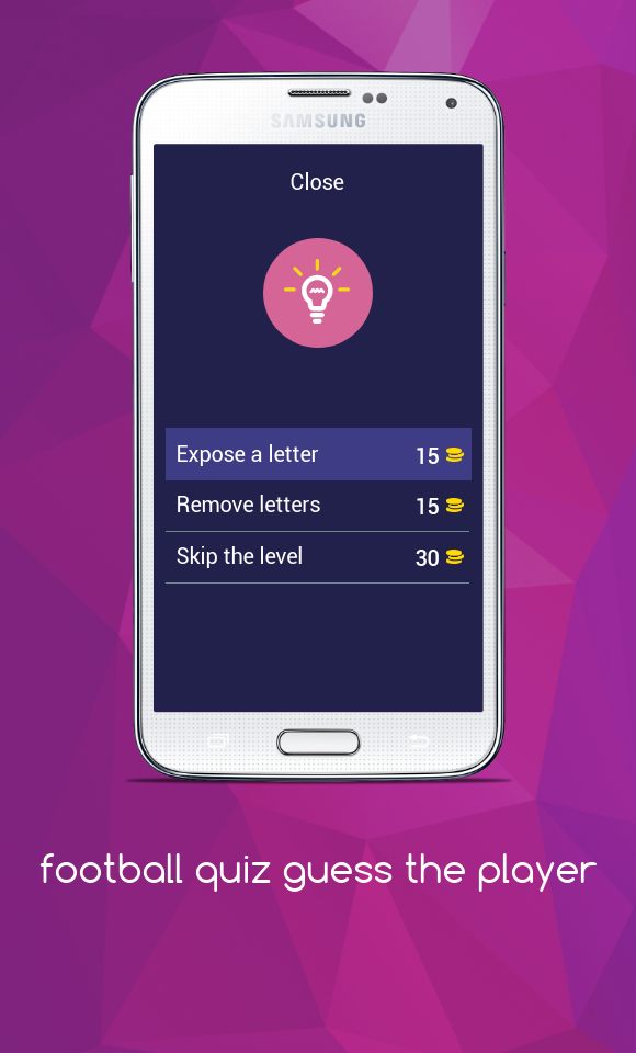 football quiz guess the player Game Screenshot