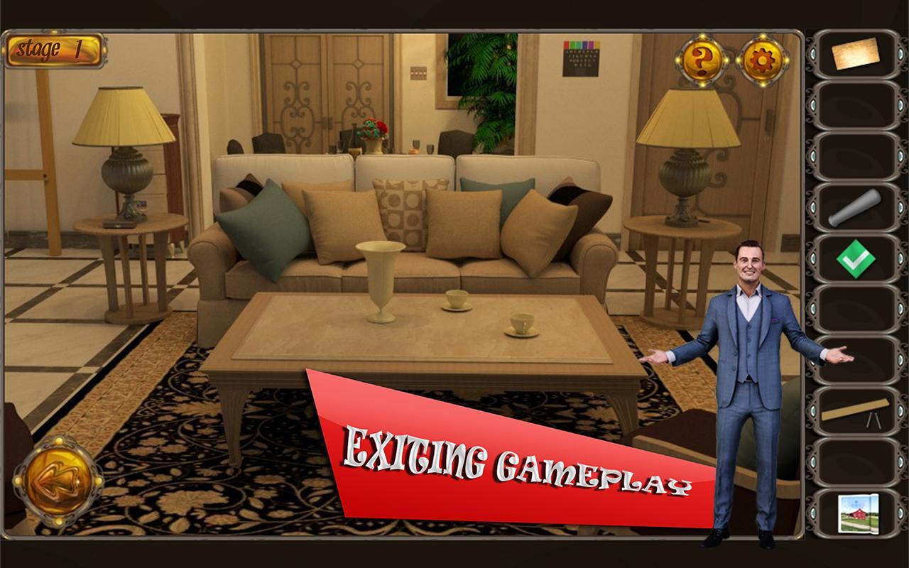 Captura de Tela do Jogo You Must Escape - The Rooms