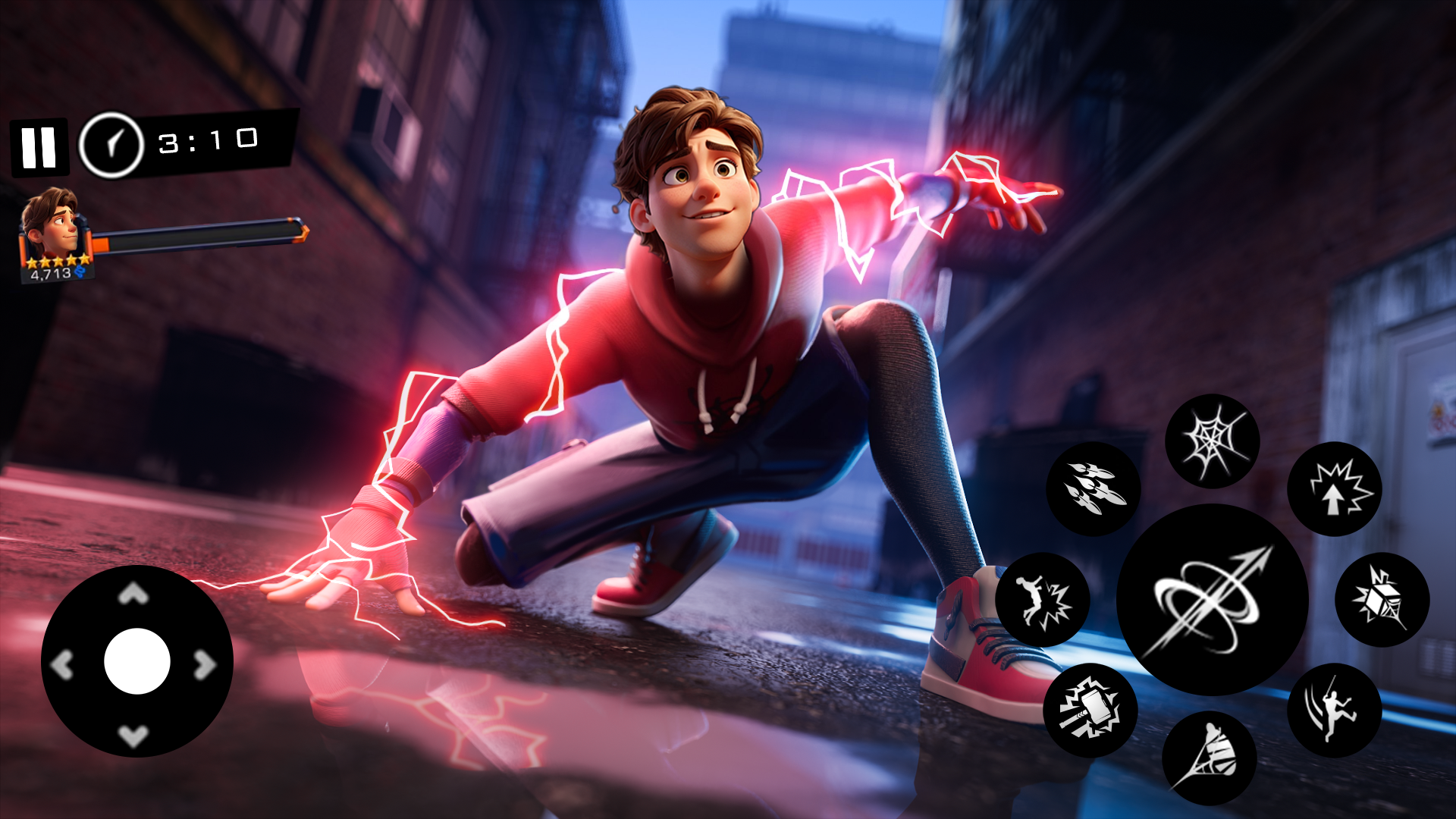 Screenshot 2 of Spider Boy : Rope Hero Games 