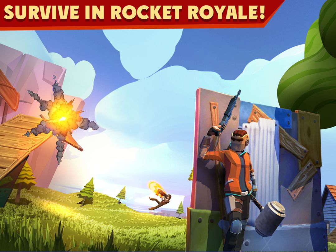 Screenshot of Rocket Royale