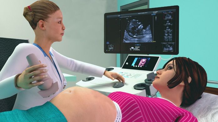 Screenshot of Pregnant Mom & Baby Simulator
