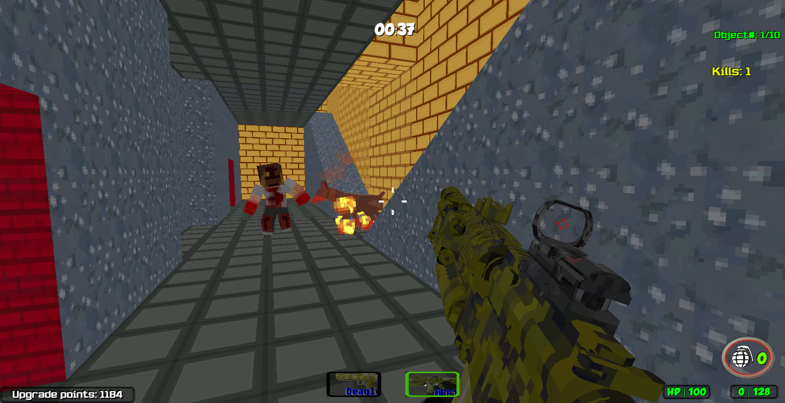 Blocky Combat Swat Offline Game Screenshot