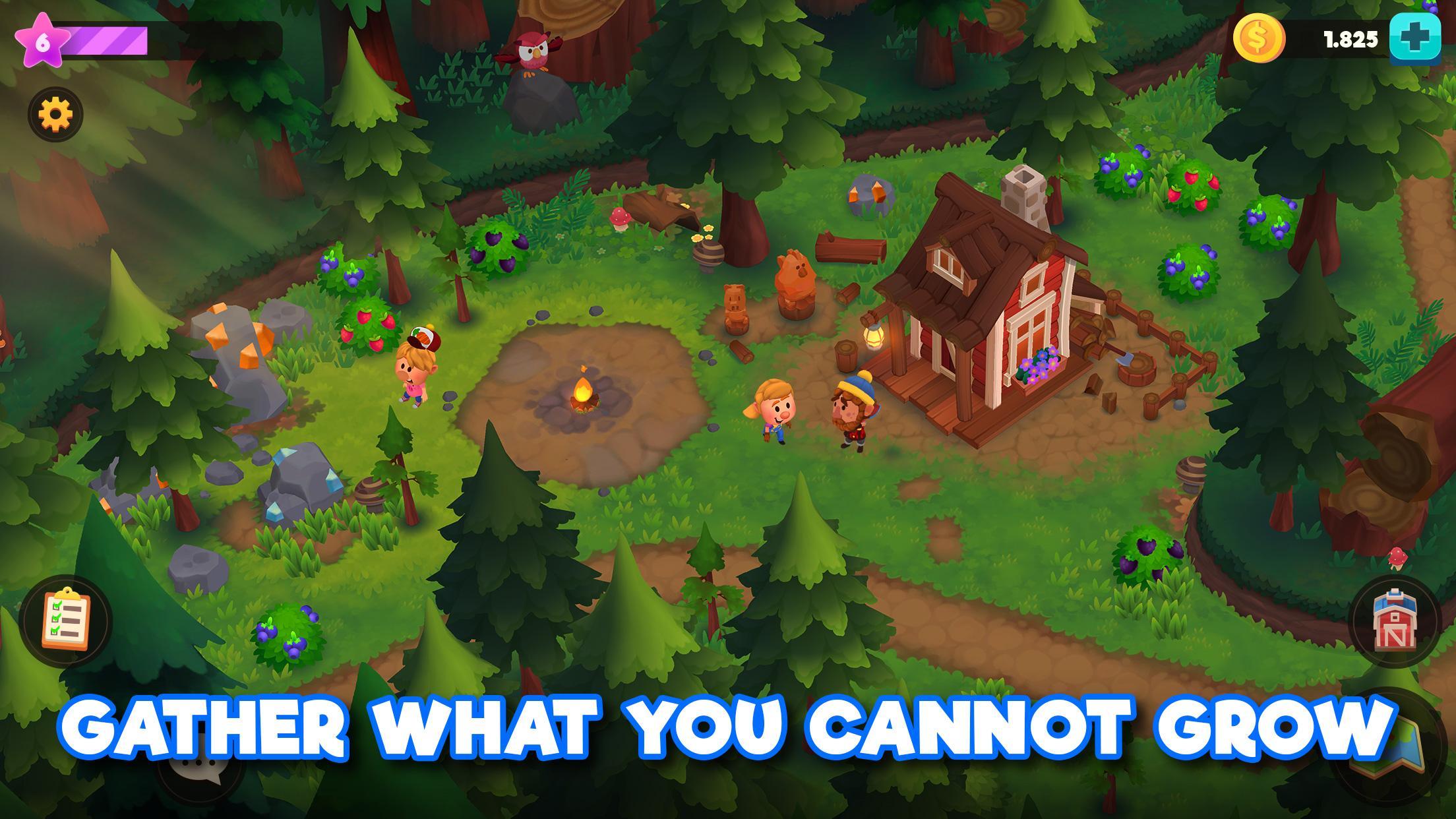 WeFarm: Build a Town & Explore 遊戲截圖