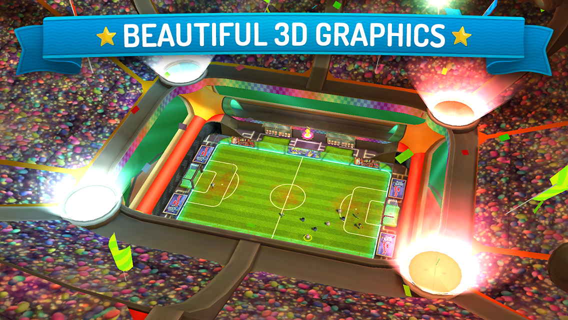 Cuplikan Layar Game CN Superstar Soccer