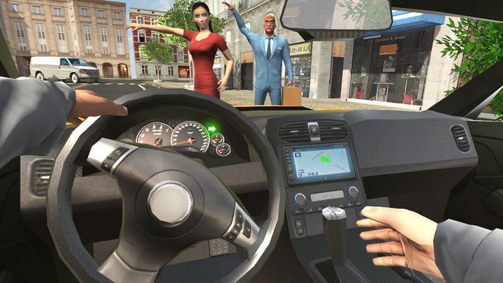 Screenshot 1 of Real Taxi Simulator 1.3