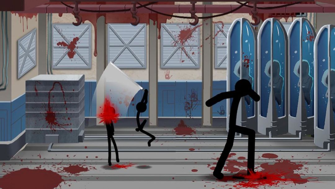 Stickman Game-Crazy Laboratory screenshot game