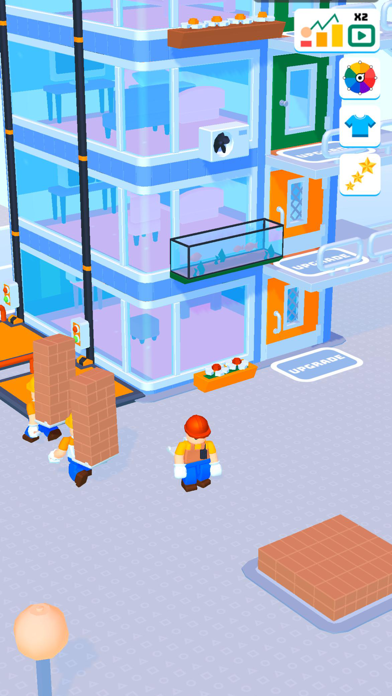 Super Hero Hotel: Build Tower Game Screenshot