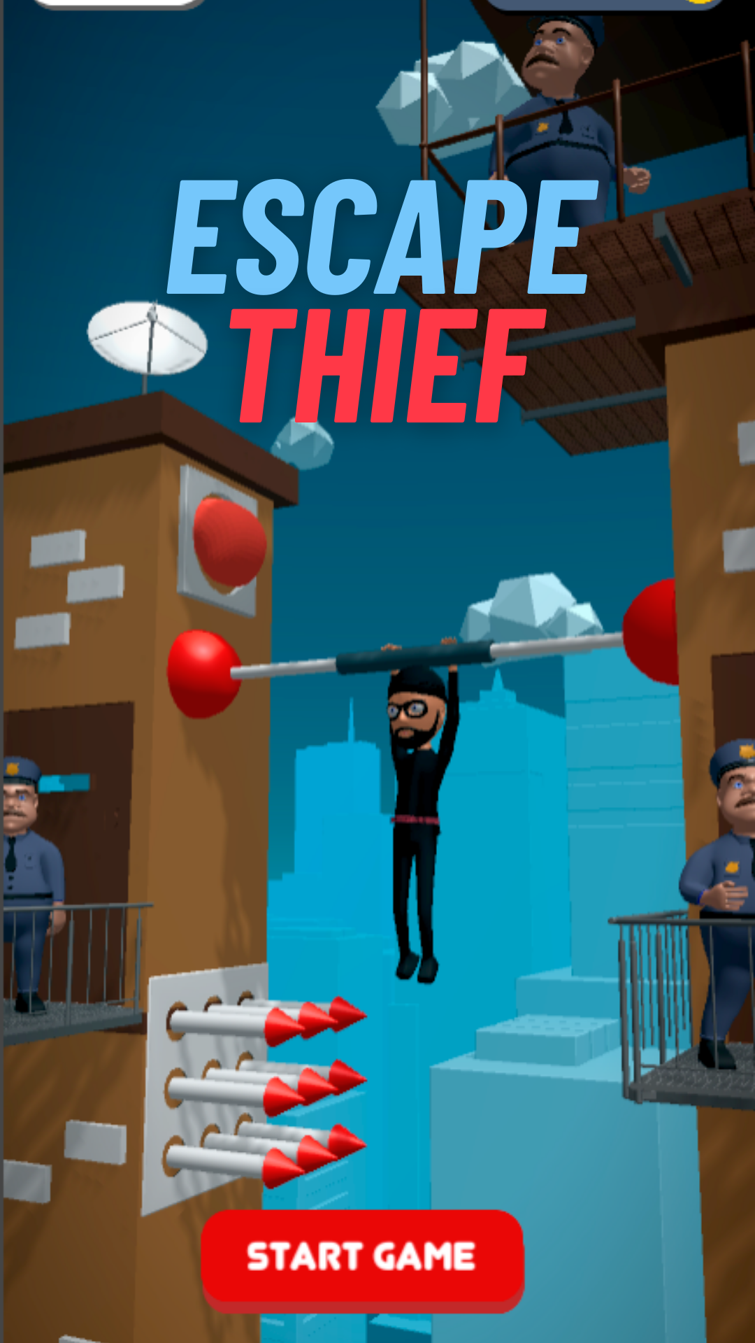 Captura de Tela do Jogo Robber Thief Game Escape